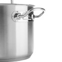 Garnek niski Kitchen Line z pokrywką 3 l śr. 200 x 95 h - Hendi 836019 Hendi