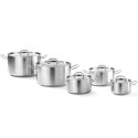 Garnek niski Kitchen Line z pokrywką 3 l śr. 200 x 95 h - Hendi 836019 Hendi