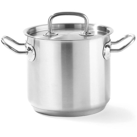 Garnek wysoki Kitchen Line z pokrywką 2,8 l śr. 160 x 140 h - Hendi 837108 Hendi Garnek wysoki Kitchen Line z pokrywką 2,8 l śr. 160 x 140 h - Hendi 837108 Hendi