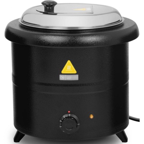 Kociołek termos garnek elektryczny do zupy 13 l 600 W czarny Royal Catering Kociołek termos garnek elektryczny do zupy 13 l 600 W czarny Royal Catering