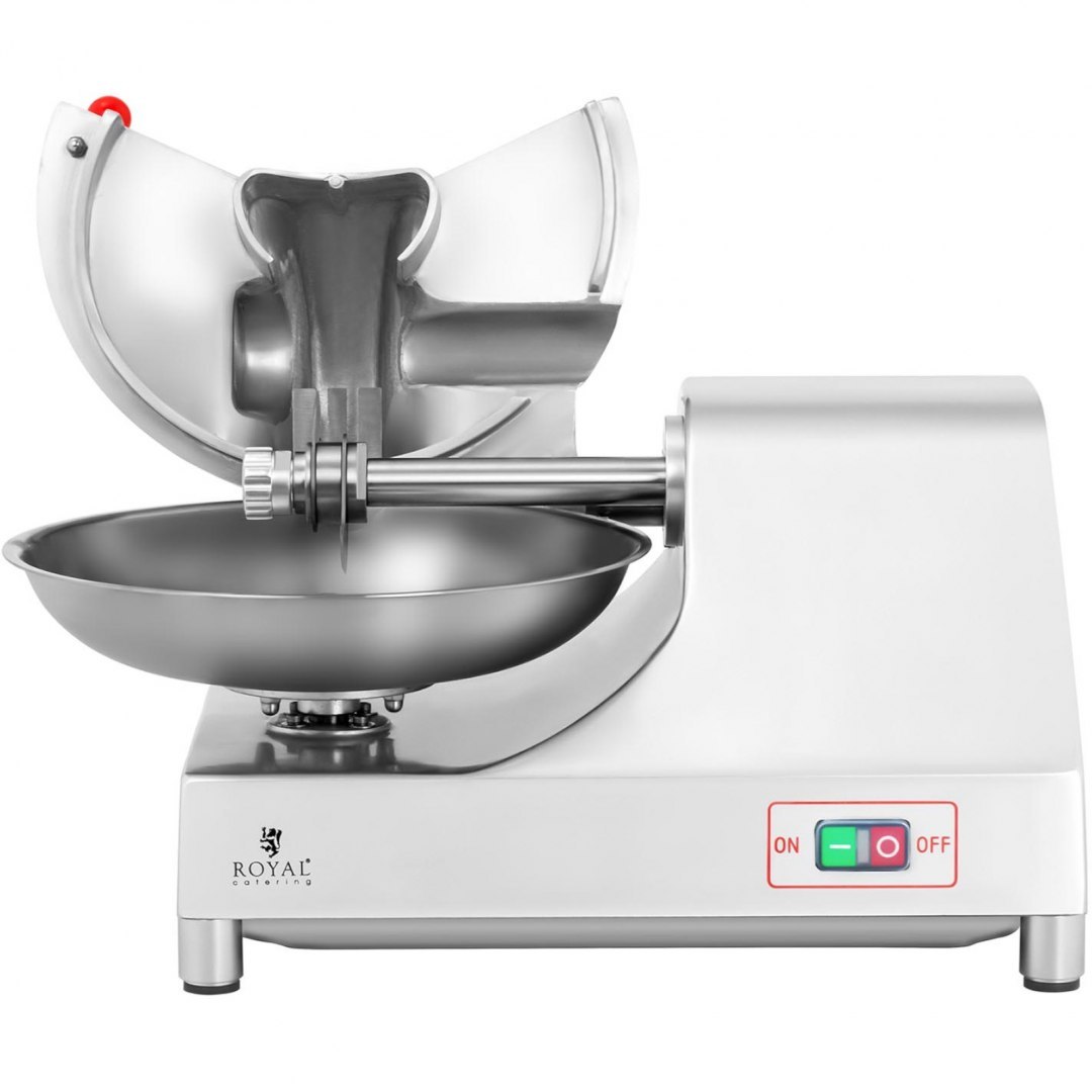 Kuter masarski poziomy misowy do rozdrabniania siekania mięsa warzyw 6 l 400 W Royal Catering Kuter masarski poziomy misowy do rozdrabniania siekania mięsa warzyw 6 l 400 W Royal Catering