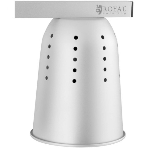 Lampa grzewcza na podczerwień do podgrzewania potraw dań stołowa 500 W Royal Catering Lampa grzewcza na podczerwień do podgrzewania potraw dań stołowa 500 W Royal Catering