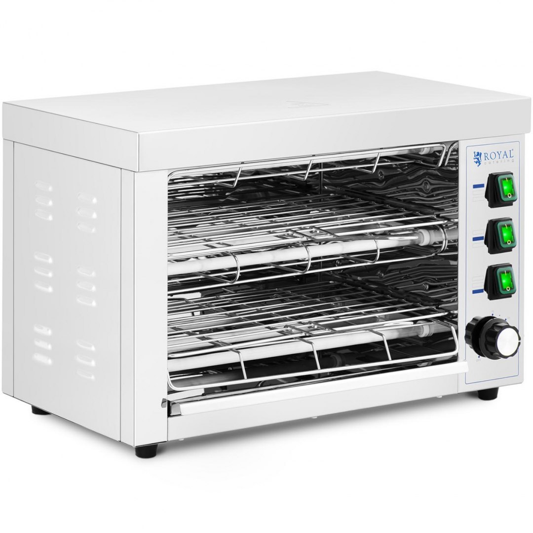 Opiekacz toster salamander do zapiekanek 50-300C 3250 W Royal Catering Opiekacz toster salamander do zapiekanek 50-300C 3250 W Royal Catering
