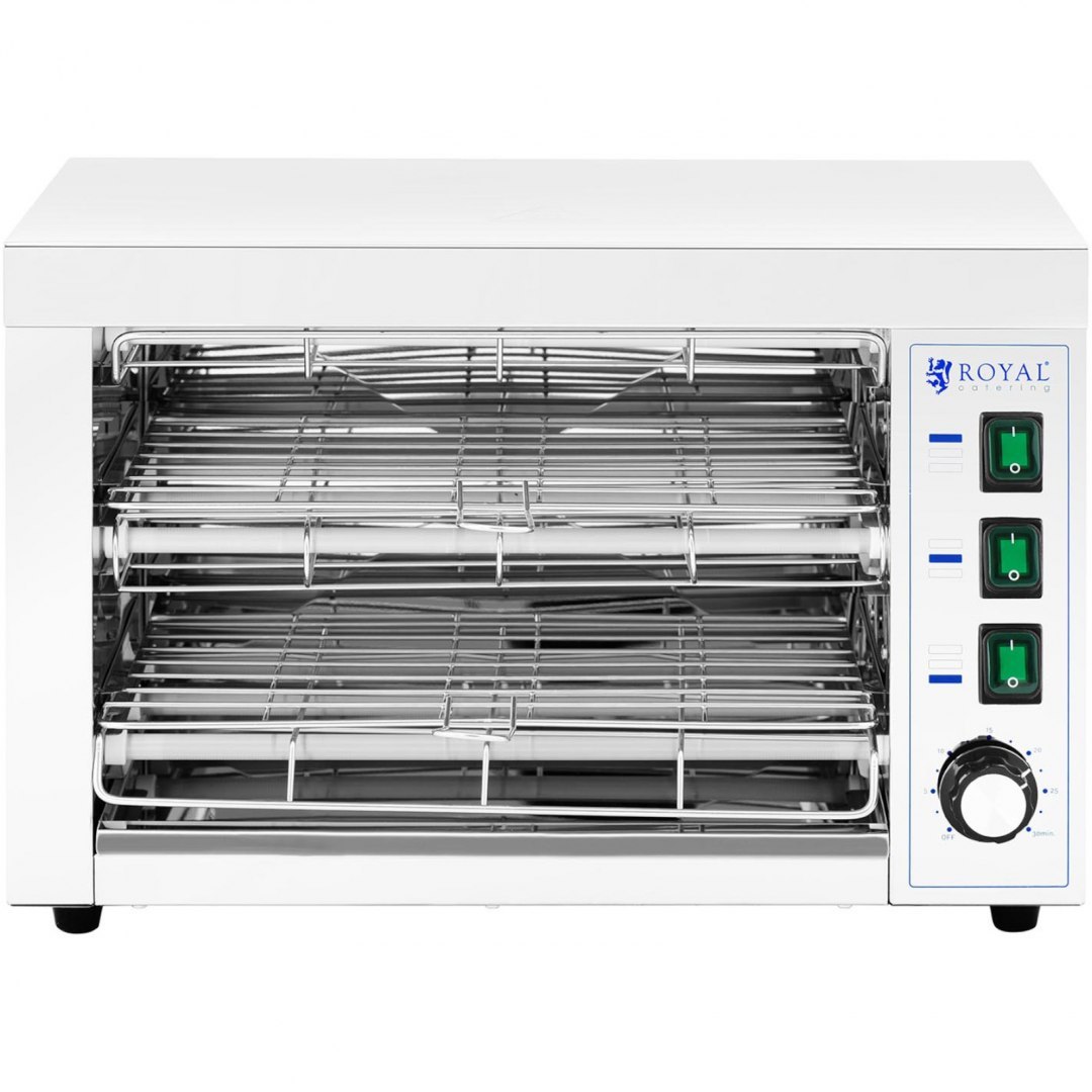 Opiekacz toster salamander do zapiekanek 50-300C 3250 W Royal Catering Opiekacz toster salamander do zapiekanek 50-300C 3250 W Royal Catering