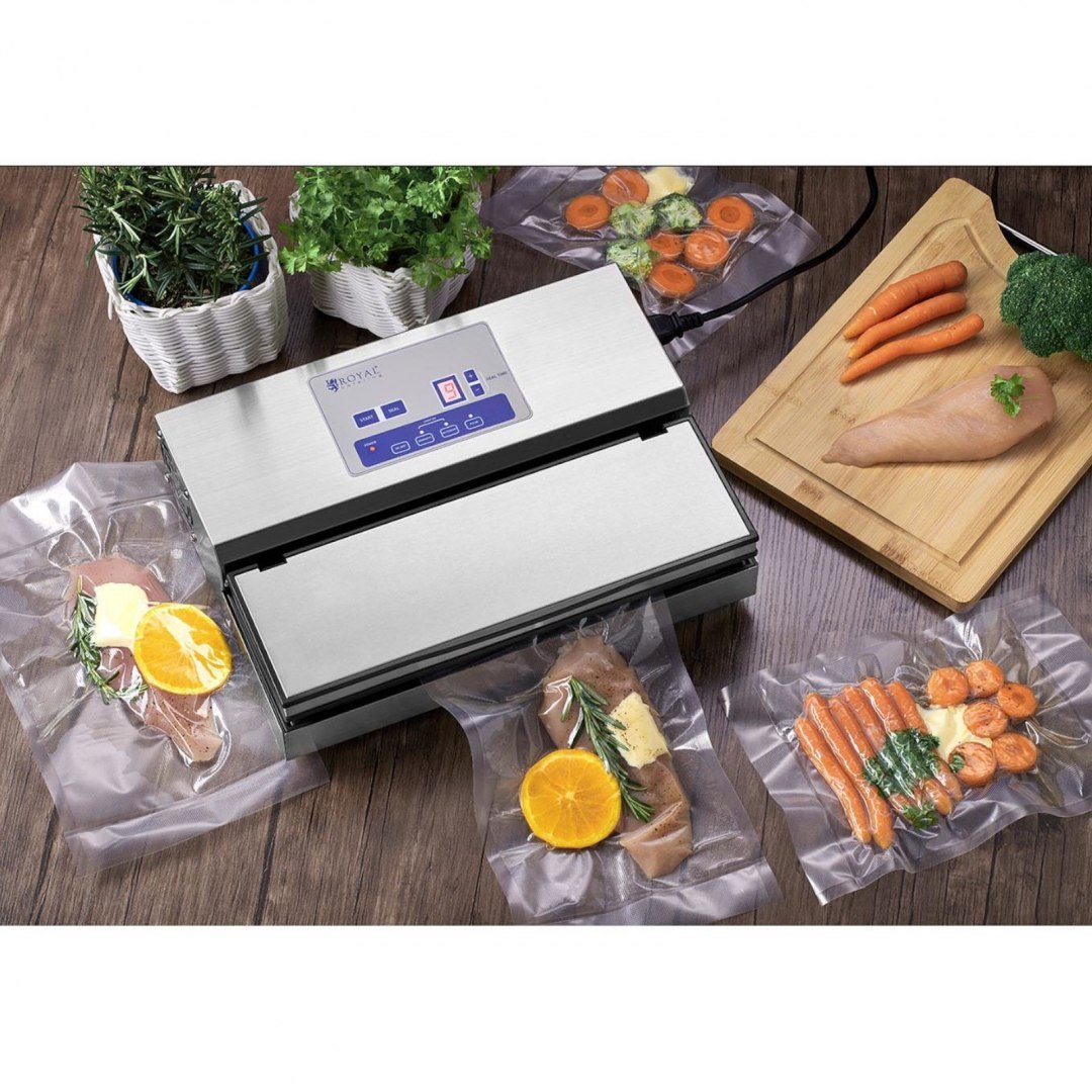 Pakowarka próżniowa listwowa do żywności 31 cm 440 W Royal Catering Pakowarka próżniowa listwowa do żywności 31 cm 440 W Royal Catering