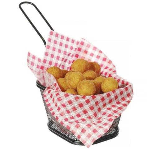 Papier pergaminowy do przekąsek frytek nadruk KRATKA 500 szt. 306x305 mm - Hendi 678176 Hendi Papier pergaminowy do przekąsek frytek nadruk KRATKA 500 szt. 306x305 mm - Hendi 678176 Hendi