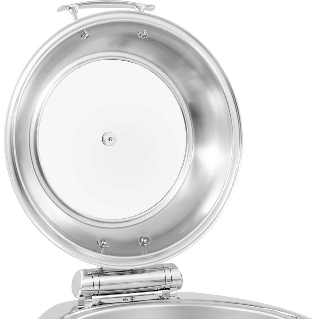 Podgrzewacz do potraw okrągły wodny z okienkiem śr. 39 cm 5.5 l Royal Catering Podgrzewacz do potraw okrągły wodny z okienkiem śr. 39 cm 5.5 l Royal Catering