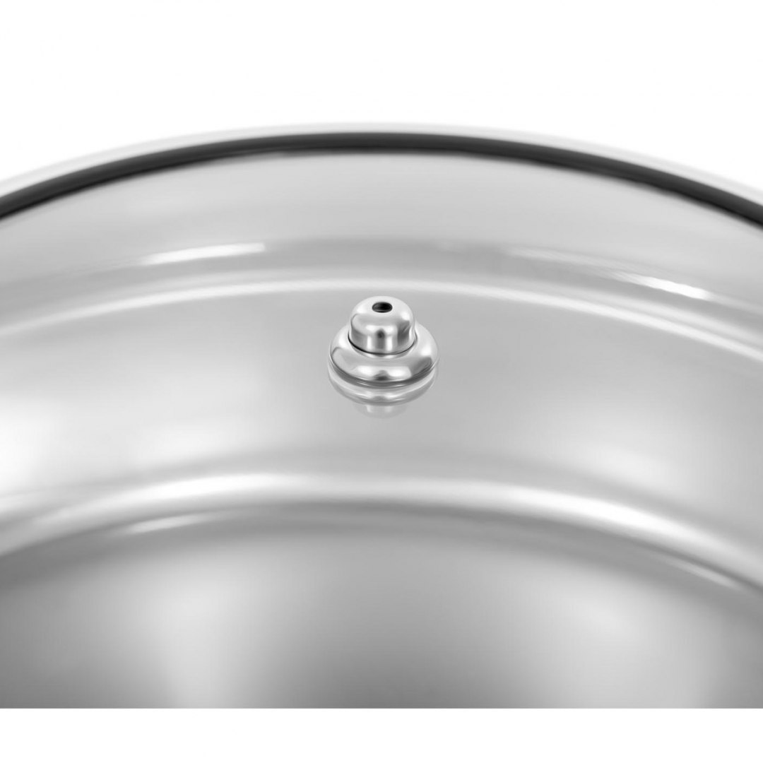 Podgrzewacz do potraw okrągły wodny z okienkiem śr. 39 cm 5.5 l Royal Catering Podgrzewacz do potraw okrągły wodny z okienkiem śr. 39 cm 5.5 l Royal Catering
