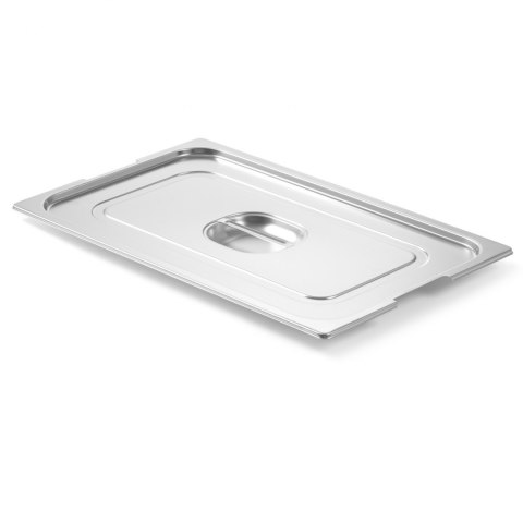 Pokrywka do pojemnika GN Profi Line z wycięciem na uchwyty GN1/1 530x325mm stal nierdzewna - Hendi 804209 Hendi Pokrywka do pojemnika GN Profi Line z wycięciem na uchwyty GN1/1 530x325mm stal nierdzewna - Hendi 804209 Hendi