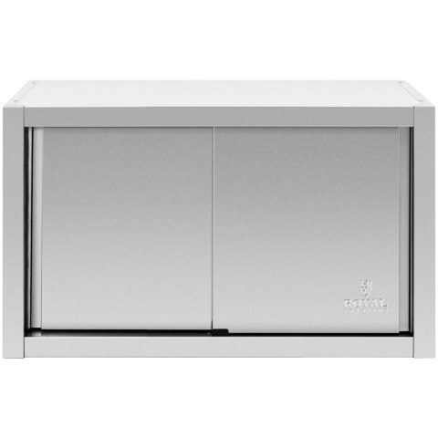 Szafa ścienna gastronomiczna z drzwiami przesuwanymi STAL 100 x 45 x 60 cm Royal Catering Szafa ścienna gastronomiczna z drzwiami przesuwanymi STAL 100 x 45 x 60 cm Royal Catering