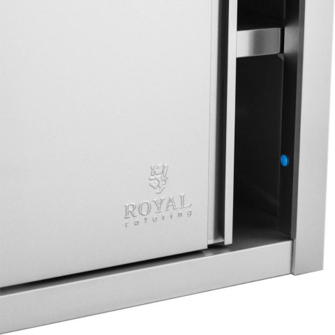 Szafa ścienna gastronomiczna z drzwiami przesuwanymi STAL 160 x 45 x 60 cm Royal Catering Szafa ścienna gastronomiczna z drzwiami przesuwanymi STAL 160 x 45 x 60 cm Royal Catering