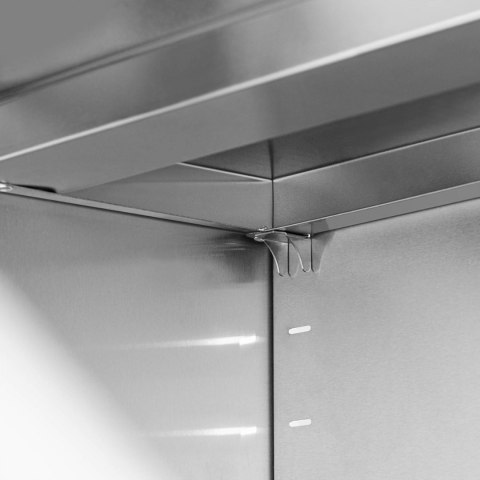 Szafa ścienna gastronomiczna z drzwiami przesuwanymi STAL 160 x 45 x 60 cm Royal Catering Szafa ścienna gastronomiczna z drzwiami przesuwanymi STAL 160 x 45 x 60 cm Royal Catering