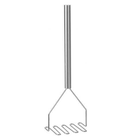 Ubijak tłuczek do ziemniaków puree profesjonalny ze stali nierdzewnej dł. 710mm - Hendi 693216 Hendi