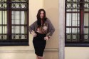 Sweter Cristina mocca Jak na Zdjęciu UNIWERSALNY