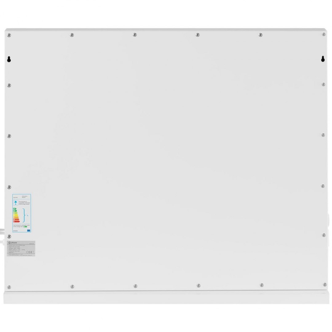 Lustro kosmetyczne do makijażu toaletki z oświetleniem 14 żarówek LED USB 80.5 x 68 cm Physa Lustro kosmetyczne do makijażu toaletki z oświetleniem 14 żarówek LED USB 80.5 x 68 cm Physa
