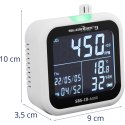 Miernik dwutlenku węgla CO2 temperatury wilgotności z datą i godziną 1-99% -20-60C Steinberg Systems