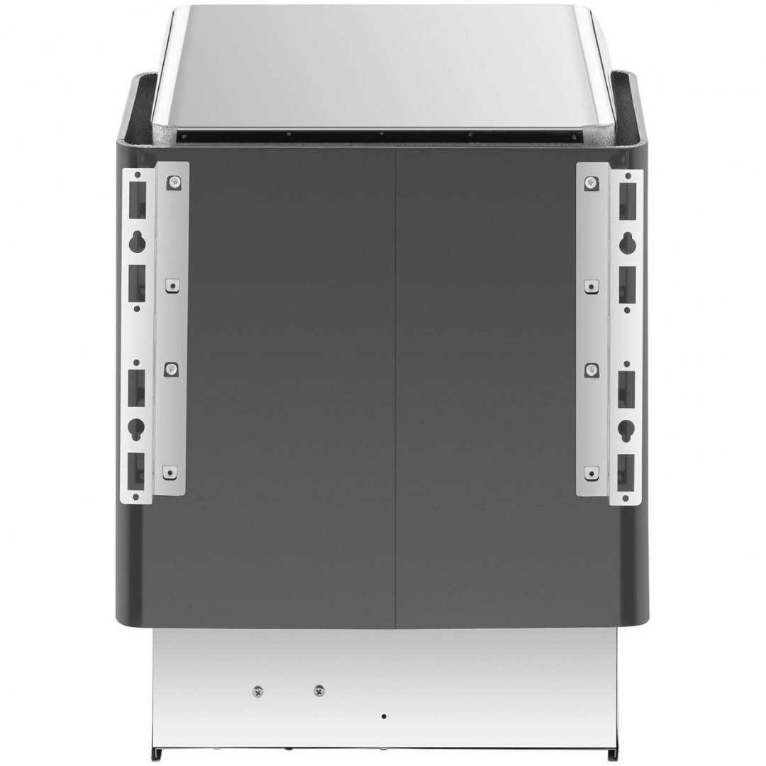 Piec do sauny elektryczny 5-9 m3 do 110C 400 V 6 kW czarno-srebrny UNIPRODO Piec do sauny elektryczny 5-9 m3 do 110C 400 V 6 kW czarno-srebrny UNIPRODO