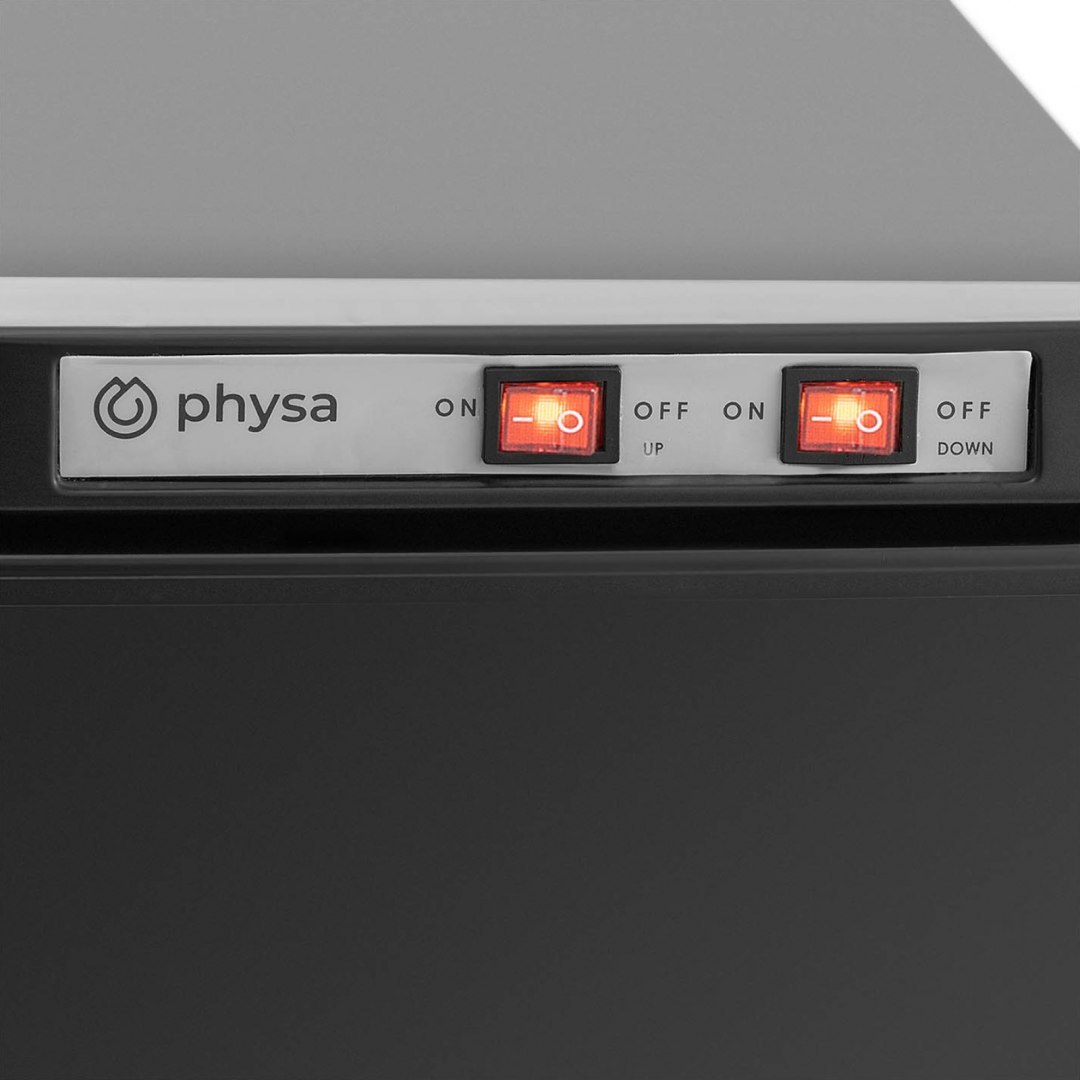 Podgrzewacz do ręczników ze sterylizacją UV 32 l 450 W czarny Physa Podgrzewacz do ręczników ze sterylizacją UV 32 l 450 W czarny Physa