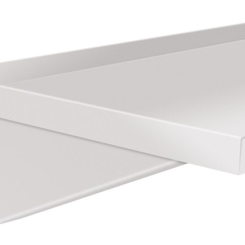 Półka ścienna wisząca kuchenna ze stali do 80 kg 150 x 40 cm Royal Catering Półka ścienna wisząca kuchenna ze stali do 80 kg 150 x 40 cm Royal Catering