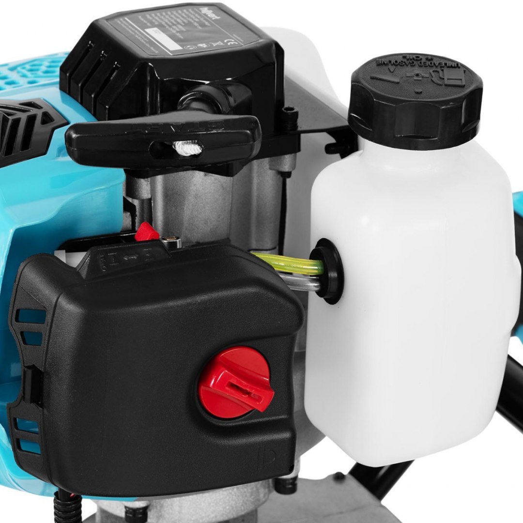 Świder spalinowy wiertnica glebowa 2.1 kW 1.2 l + 3 wiertła Hillvert Świder spalinowy wiertnica glebowa 2.1 kW 1.2 l + 3 wiertła Hillvert