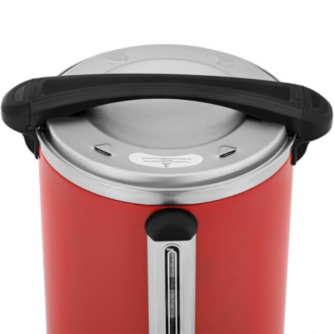 Warnik podgrzewacz do wody z podwójnymi ściankami i ociekaczem 13.5 L 2500 W czerwony Royal Catering Warnik podgrzewacz do wody z podwójnymi ściankami i ociekaczem 13.5 L 2500 W czerwony Royal Catering