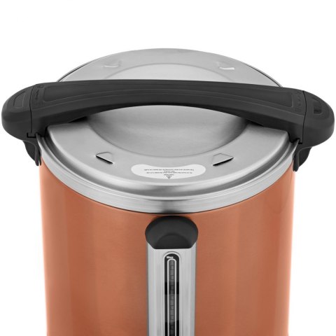 Warnik podgrzewacz do wody z podwójnymi ściankami i ociekaczem 13.5 L 2500 W pomarańczowy Royal Catering Warnik podgrzewacz do wody z podwójnymi ściankami i ociekaczem 13.5 L 2500 W pomarańczowy Royal Catering