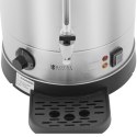 Warnik podgrzewacz do wody z podwójnymi ściankami i ociekaczem 13.5 L 2500 W srebrny Royal Catering