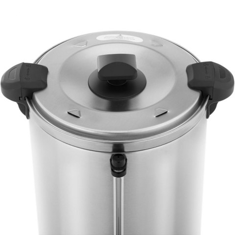 Warnik podgrzewacz do wody z podwójnymi ściankami i ociekaczem 13.5 L 2500 W srebrny Royal Catering Warnik podgrzewacz do wody z podwójnymi ściankami i ociekaczem 13.5 L 2500 W srebrny Royal Catering