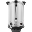 Warnik podgrzewacz do wody z podwójnymi ściankami i ociekaczem 13.5 L 2500 W srebrny Royal Catering