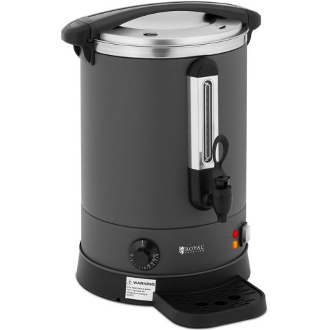 Warnik podgrzewacz do wody z podwójnymi ściankami i ociekaczem 13.5 L 2500 W szary Royal Catering Warnik podgrzewacz do wody z podwójnymi ściankami i ociekaczem 13.5 L 2500 W szary Royal Catering