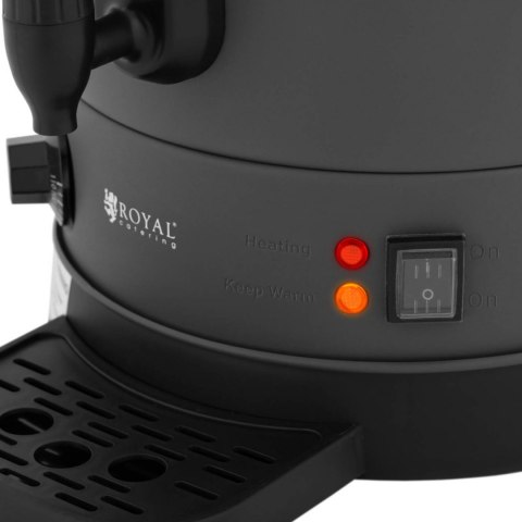 Warnik podgrzewacz do wody z podwójnymi ściankami i ociekaczem 13.5 L 2500 W szary Royal Catering Warnik podgrzewacz do wody z podwójnymi ściankami i ociekaczem 13.5 L 2500 W szary Royal Catering