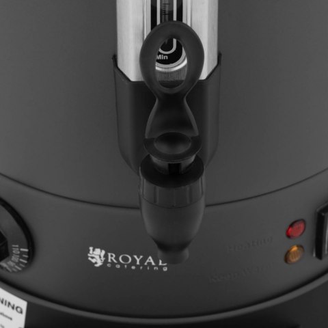 Warnik podgrzewacz do wody z podwójnymi ściankami i ociekaczem 13.5 L 2500 W szary Royal Catering Warnik podgrzewacz do wody z podwójnymi ściankami i ociekaczem 13.5 L 2500 W szary Royal Catering