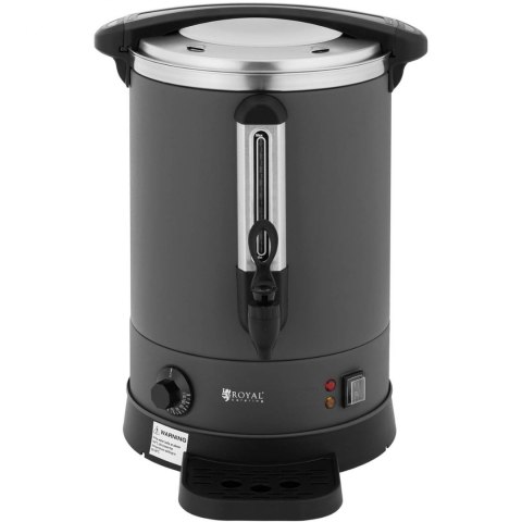 Warnik podgrzewacz do wody z podwójnymi ściankami i ociekaczem 13.5 L 2500 W szary Royal Catering Warnik podgrzewacz do wody z podwójnymi ściankami i ociekaczem 13.5 L 2500 W szary Royal Catering
