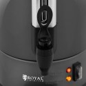Zaparzacz do kawy herbaty z kranem i tacką ociekową 6 l 950 W szary Royal Catering
