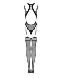 Bodystocking G327 Czarny S/M/L