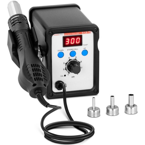 Stacja lutownicza cyfrowa z kolbą na gorące powietrze SMD LED 100-500C 700 W Stamos Soldering Stacja lutownicza cyfrowa z kolbą na gorące powietrze SMD LED 100-500C 700 W Stamos Soldering