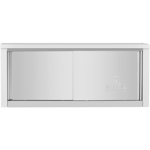 Szafa ścienna gastronomiczna z drzwiami przesuwanymi STAL 150 kg 120 x 40 x 50 cm Royal Catering Szafa ścienna gastronomiczna z drzwiami przesuwanymi STAL 150 kg 120 x 40 x 50 cm Royal Catering