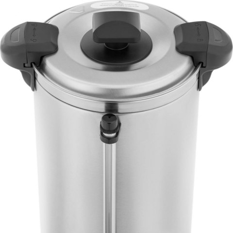 Warnik podgrzewacz do wody z podwójnymi ściankami i ociekaczem 9 L 1500 W srebrny Royal Catering Warnik podgrzewacz do wody z podwójnymi ściankami i ociekaczem 9 L 1500 W srebrny Royal Catering