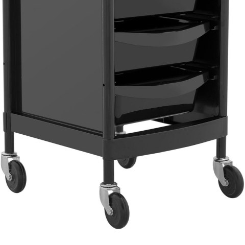 Wózek pomocnik fryzjerski z uchwytem na suszarkę 6 szuflad półka 420 x 390 mm Physa Wózek pomocnik fryzjerski z uchwytem na suszarkę 6 szuflad półka 420 x 390 mm Physa