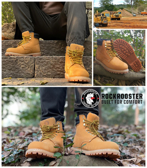 Buty traperskie i robocze marka Rockrooster skóra Buty traperskie i robocze marka Rockrooster skóra