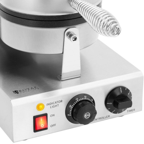 Gofrownica urządzenie do gofrów kształt serca śr. 180 mm 1000 W Royal Catering Gofrownica urządzenie do gofrów kształt serca śr. 180 mm 1000 W Royal Catering