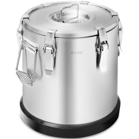 Termos pojemnik termiczny gastronomiczny do transportu żywności STAL 15 l Royal Catering Termos pojemnik termiczny gastronomiczny do transportu żywności STAL 15 l Royal Catering