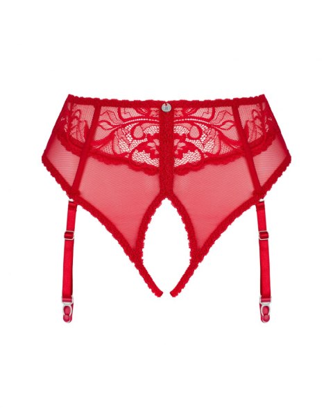 Figi Dagmarie z pasem do pończoch Czerwony XL/XXL Figi Dagmarie z pasem do pończoch Czerwony XL/XXL