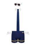 Komplet Pilotman Granatowy XXL/XXXL