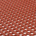 Mata wycieraczka gumowa antypoślizgowa ażurowa 153 x 92 x 1 cm czerwona Ulsonix