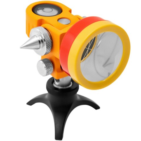 Mini pryzmat lustro dalmiercze geodezyjne z tyczką i podstawą srebrna powłoka śr. 3,6 cm 1,26 m Steinberg Systems Mini pryzmat lustro dalmiercze geodezyjne z tyczką i podstawą srebrna powłoka śr. 3,6 cm 1,26 m Steinberg Systems