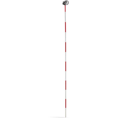Mini pryzmat lustro dalmiercze geodezyjne z tyczką srebrna powłoka śr. 3,5 cm 1,26 m Steinberg Systems Mini pryzmat lustro dalmiercze geodezyjne z tyczką srebrna powłoka śr. 3,5 cm 1,26 m Steinberg Systems
