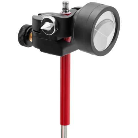 Mini pryzmat lustro dalmiercze geodezyjne z tyczką srebrna powłoka śr. 3,5 cm 1,26 m Steinberg Systems Mini pryzmat lustro dalmiercze geodezyjne z tyczką srebrna powłoka śr. 3,5 cm 1,26 m Steinberg Systems