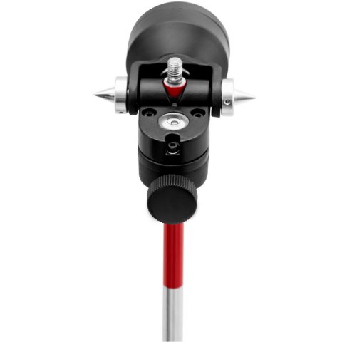 Mini pryzmat lustro dalmiercze geodezyjne z tyczką srebrna powłoka śr. 3,5 cm 1,26 m Steinberg Systems Mini pryzmat lustro dalmiercze geodezyjne z tyczką srebrna powłoka śr. 3,5 cm 1,26 m Steinberg Systems