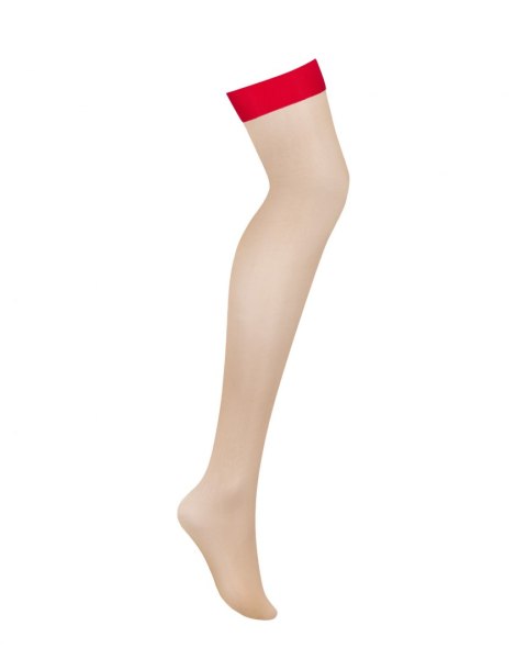 Pończochy S814 Czerwone Czerwony S/M Pończochy S814 Czerwone Czerwony S/M